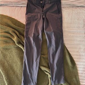 Lululemon Mens ABC Classic-Fit Trouser 32L Size 30W Warpstreme Gray